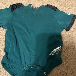NFL Teal Onesie with Team Logo